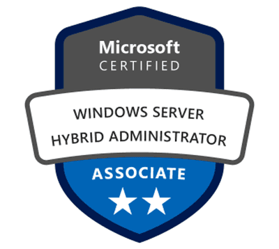 Administering Windows Server Hybrid Core Infrastructure