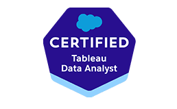 Salesforce Certified Tableau Data Analyst
