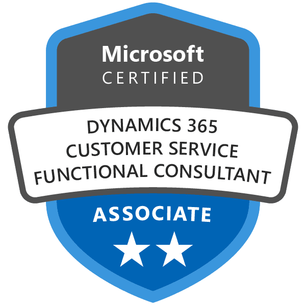 Microsoft Dynamics 365 Customer Service Functional Consultan