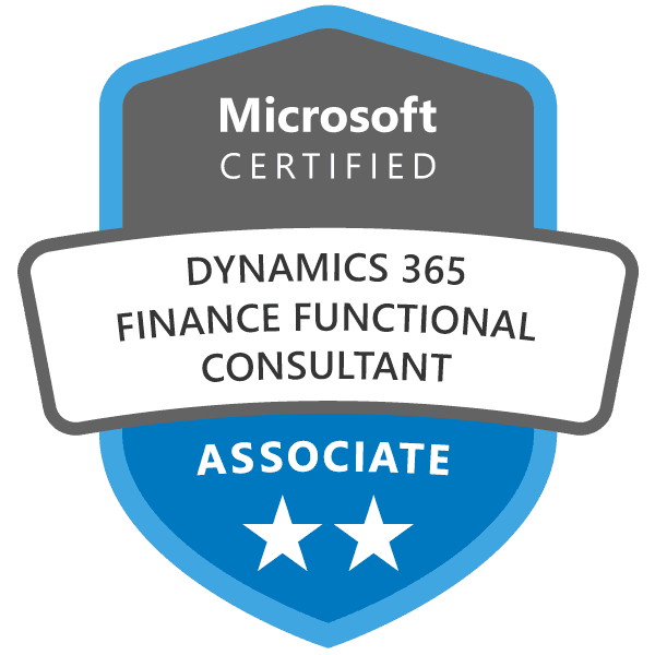 Microsoft Dynamics 365 Finance Functional Consultant