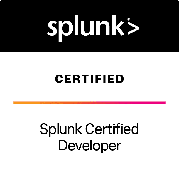 Splunk Certified Developer