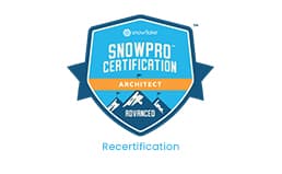 SnowPro Advanced: Architect Recertification Exam