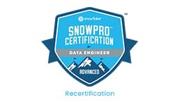 SnowPro Advanced: Data Engineer Recertification Exam