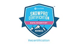 SnowPro Advanced: Data Scientist Recertification Exam
