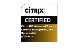 Citrix ADC Advanced Topics-Security, Management and Optimiza
