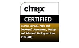 Citrix Virtual Apps and Desktops7 Assessment, Design and Adv