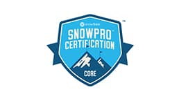 SnowPro Specialty Certification
