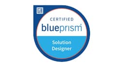 Blue Prism Solution Designer Certification