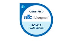 Blue Prism® ROM™ 2 Professional Certification