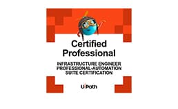 UiPath Infrastructure Engineer Professional – Automation Sui
