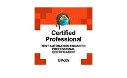 UiPath Test Automation Engineer Professional v1.0