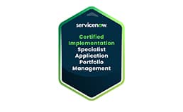 Certified Implementation Specialist-Application Portfolio Ma