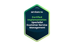 Certified Implementation Specialist-Customer Service Managem
