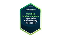 Certified Implementation Specialist-Vulnerability Response