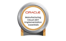 Oracle Manufacturing Cloud 2017 Implementation Essentials