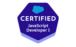Salesforce Certified JavaScript Developer I