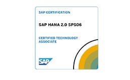 SAP Certified Technology Associate-SAPHANA2.0SPS06