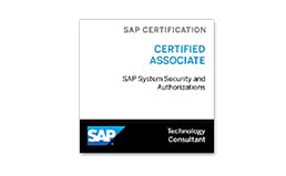 SAP Technology Associate System Security and Authorizations