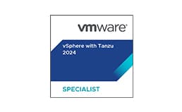 VMware vSphere with Tanzu Specialist