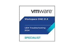 VMware Workspace ONE 21.X UEM Troubleshooting Specialist