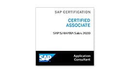 SAP Certified Application Associate–SAP S/4 HANA Sales 2020