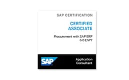 SAP Certified Application Associate-Procurement with SAP ERP