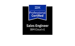 IBM Cloud Professional Sales Engineer v1